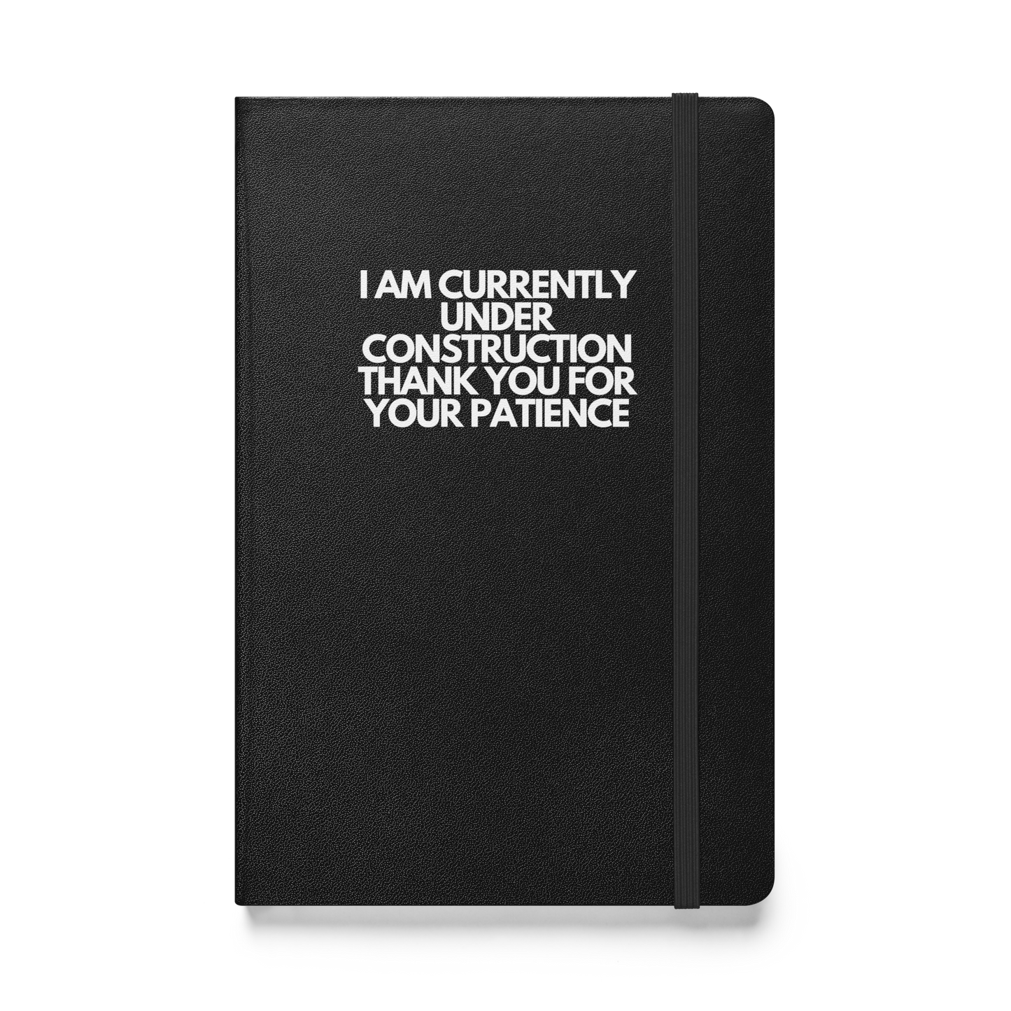 I am currently under construction notebook