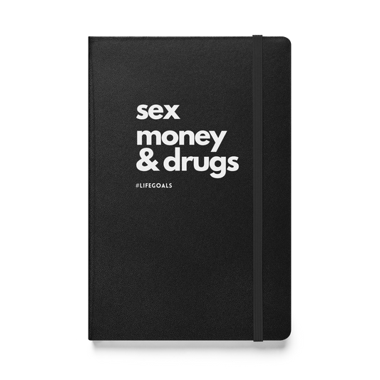 sex money & drugs notebook