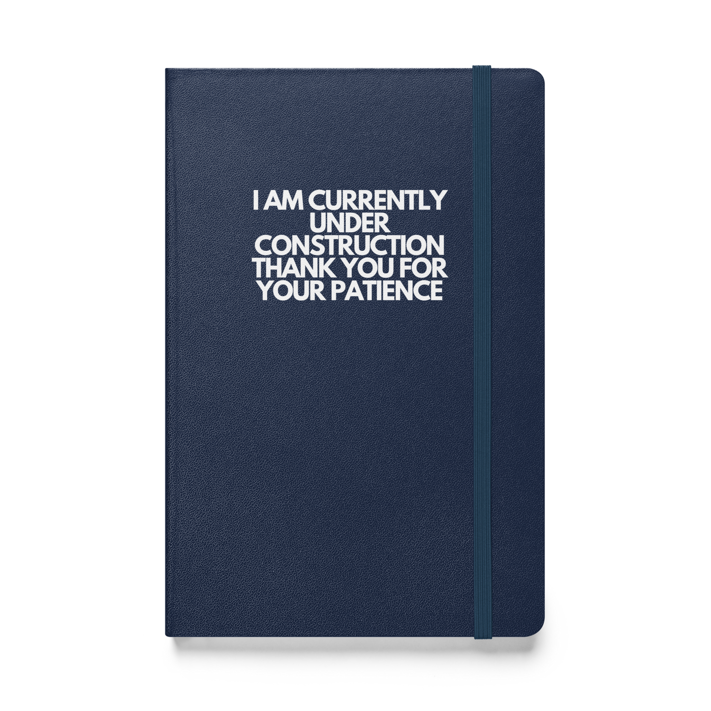 I am currently under construction notebook