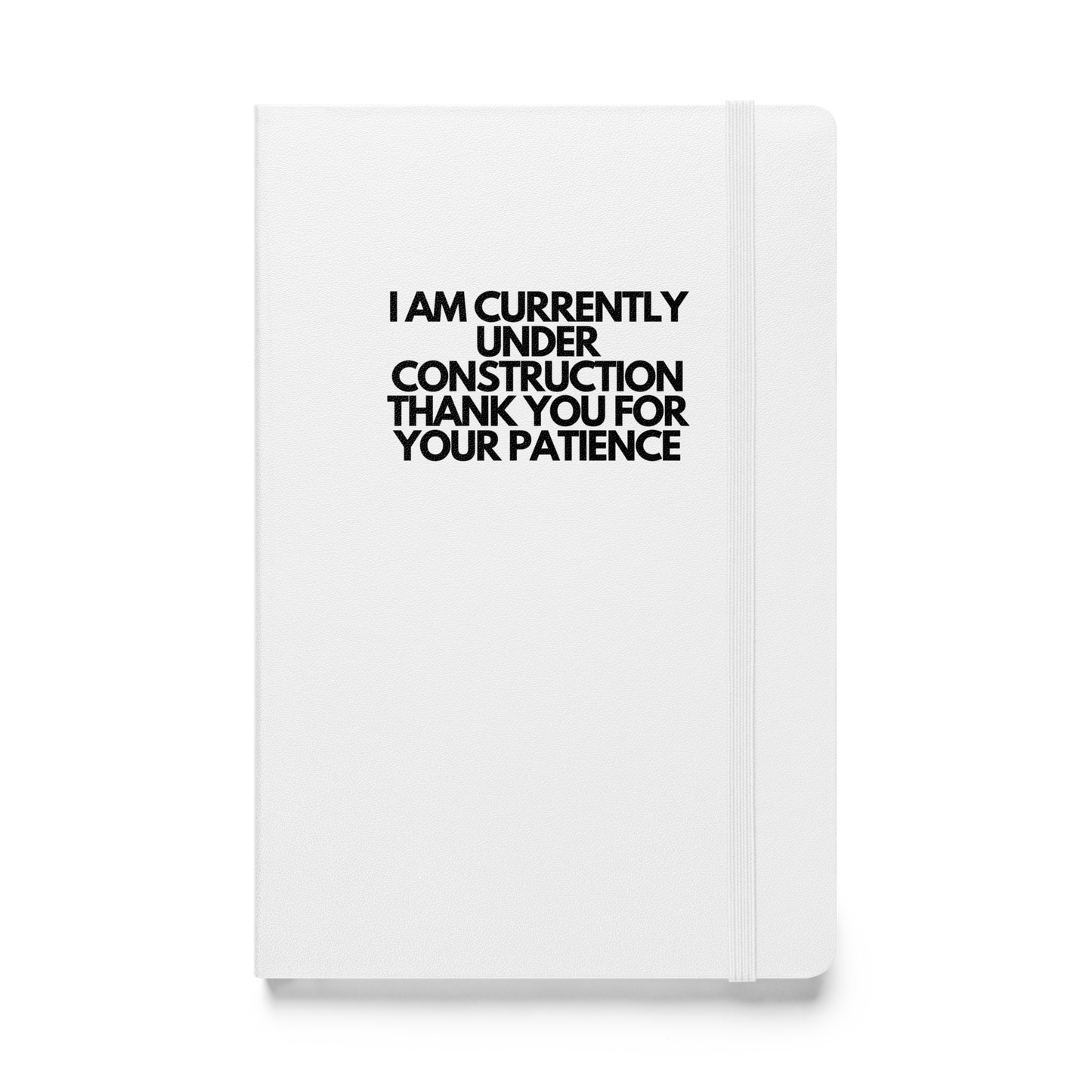 I am currently under construction notebook