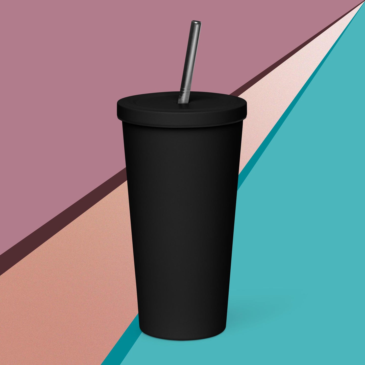 Pro Black Pro Brown, Pro Trans, Pro Queer, Pro Science, Pro Ho Insulated tumbler with a straw