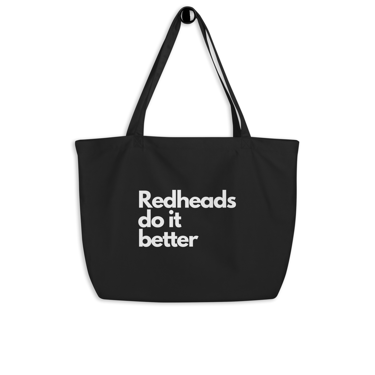 Redheads Do It Better Large organic tote bag